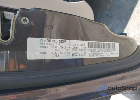 2015 Dodge Grand Caravan Sxt from USA, damaged, VIN 2C4RDGCG3FR509219